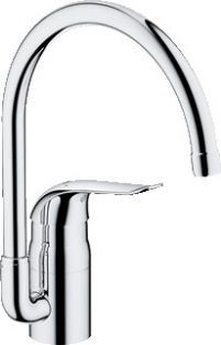 Grohe Euroeco keukenmengkraan hoog